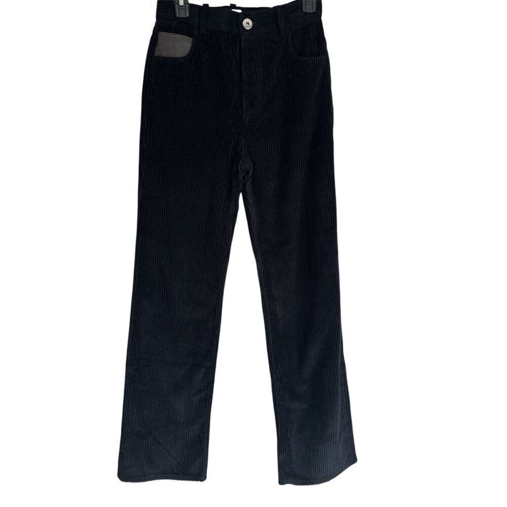 Bottega Veneta Corduroy Pants in Midnight Blue 38 New Womens Trousers - Picture 7 of 17